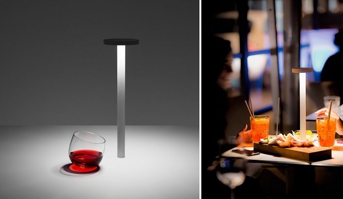 Davide Groppi TeTaTeT Modern and Contemporary Rechargeable Lights