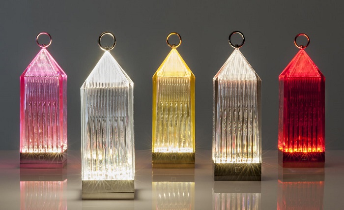 Kartell Lantern Modern and Contemporary Rechargeable Lights
