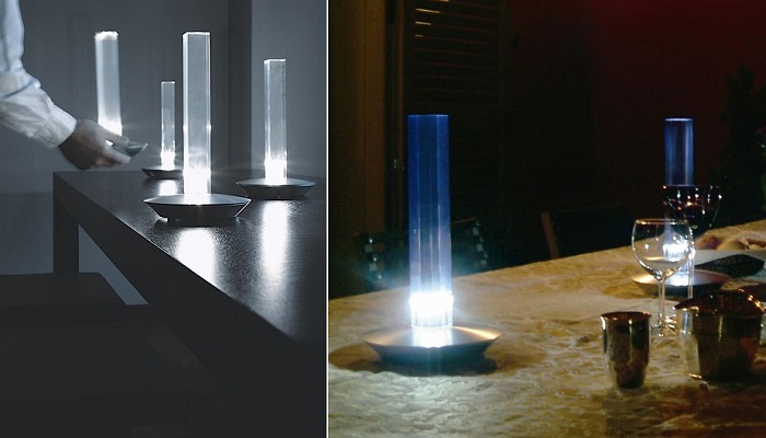 Oluce Cand LED Modern and Contemporary Rechargeable Lights