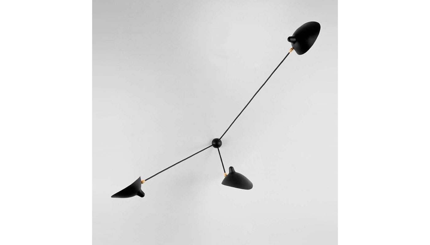 3 Arm Spider Sconce By Serge Mouille Switch Modern