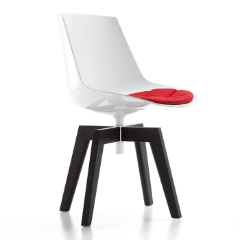 Flow Dining Chair - 4-Leg Oak