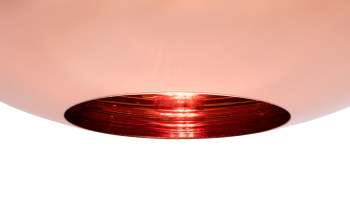 Copper Wide Suspension Light