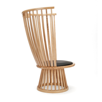 Fan Lounge Chair - Natural