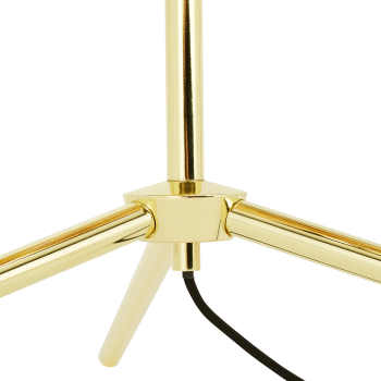 Mirror Ball Stand Chandelier Floor Lamp - Gold