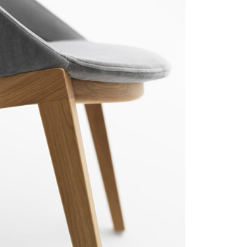 Circa Dining Chair - Wood Base