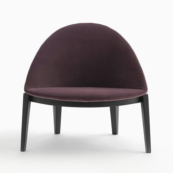 Circa Lounge Chair - Wood Base