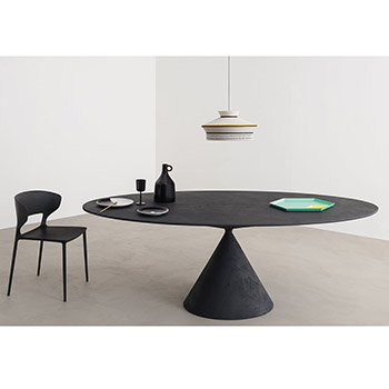 Clay Dining Table - Oval