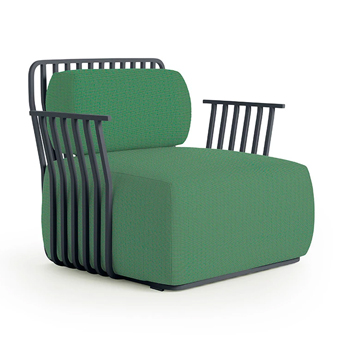 Grill Lounge Chair with Arms