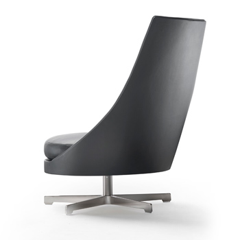 Guscioalto Lounge Chair - Swivel