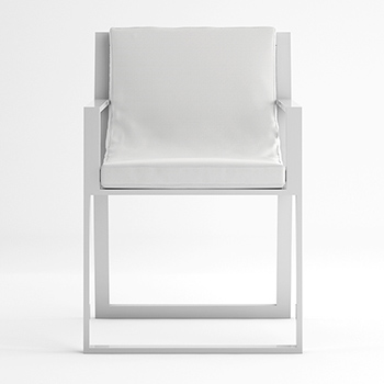 Blau Dining Chair with Arms