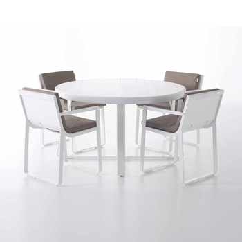 Flat Dining Table - Round