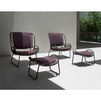 Adesso Outdoor Lounge Chair