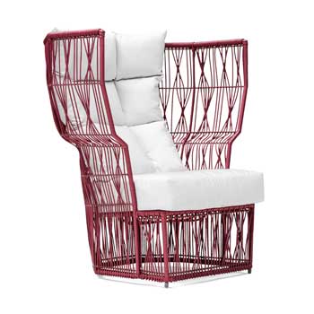 Calyx Highback Outdoor Lounge Chair