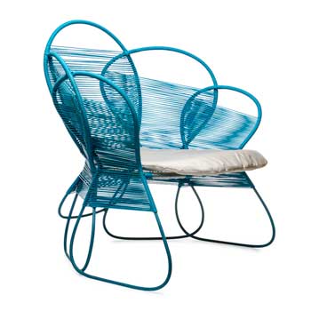 Trame Outdoor Lounge Chair
