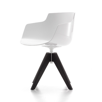 Flow Slim Dining Chair - VN 4-Leg Steel