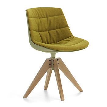 Flow Dining Chair - VN 4-Leg Oak