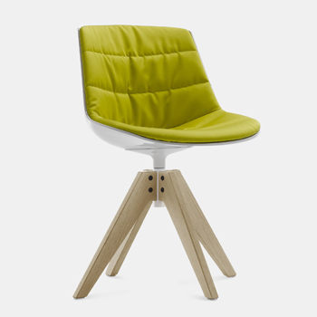 Flow Dining Chair - VN 4-Leg Oak