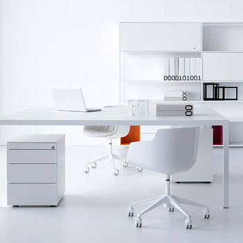 Flow Slim Desk Chair - 5-Point-Star