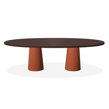 Container Dining Table - Classic Oval