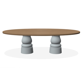 Container Dining Table - New Antiques Oval