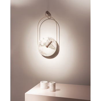 Eslabon Clock - Marble
