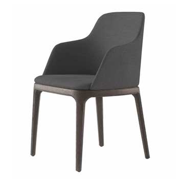 Grace Dining Chair with Arms - Quickship
