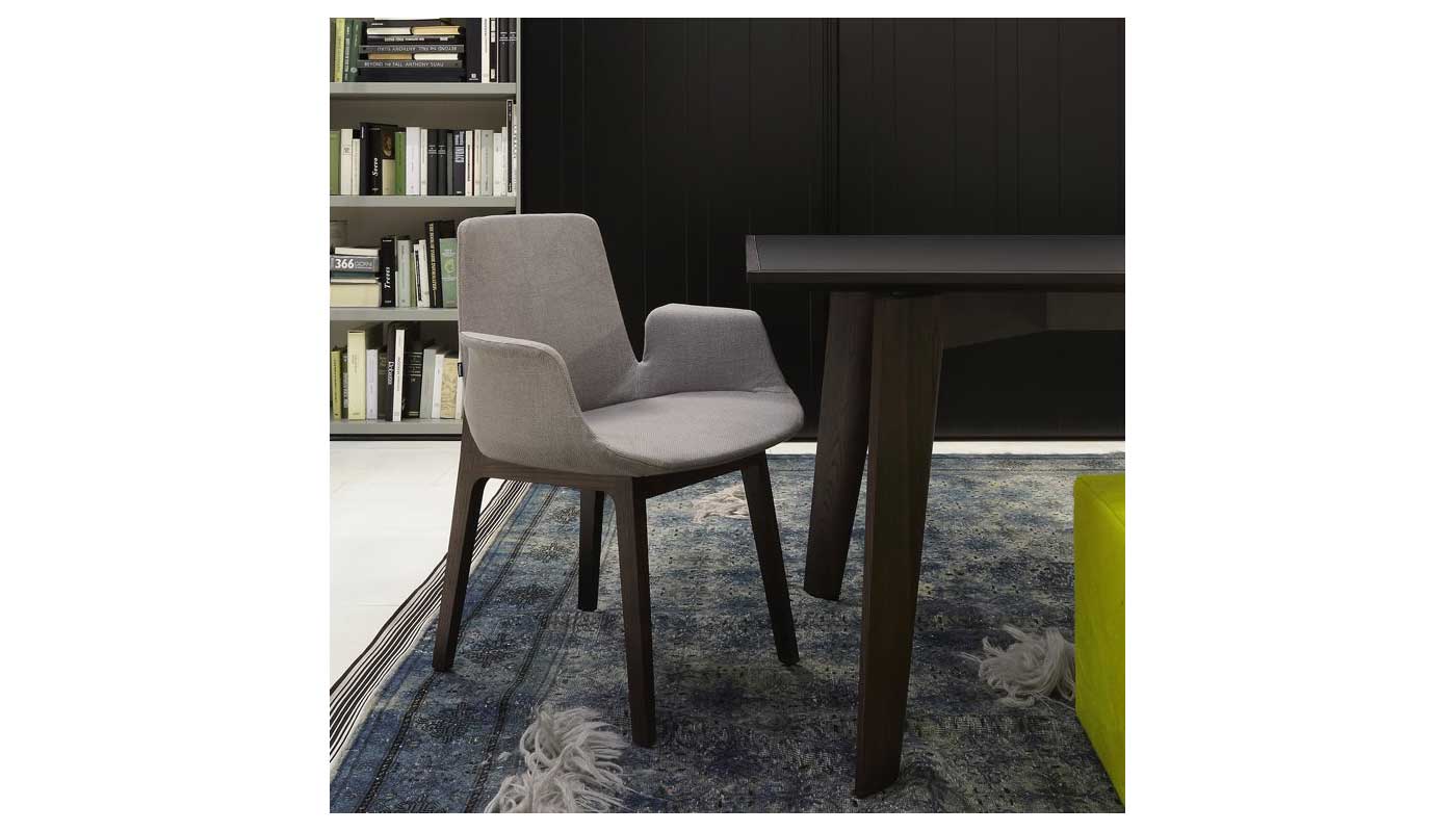 Ventura Dining Chair With Arms By, Poliform Ventura Dining Chairs