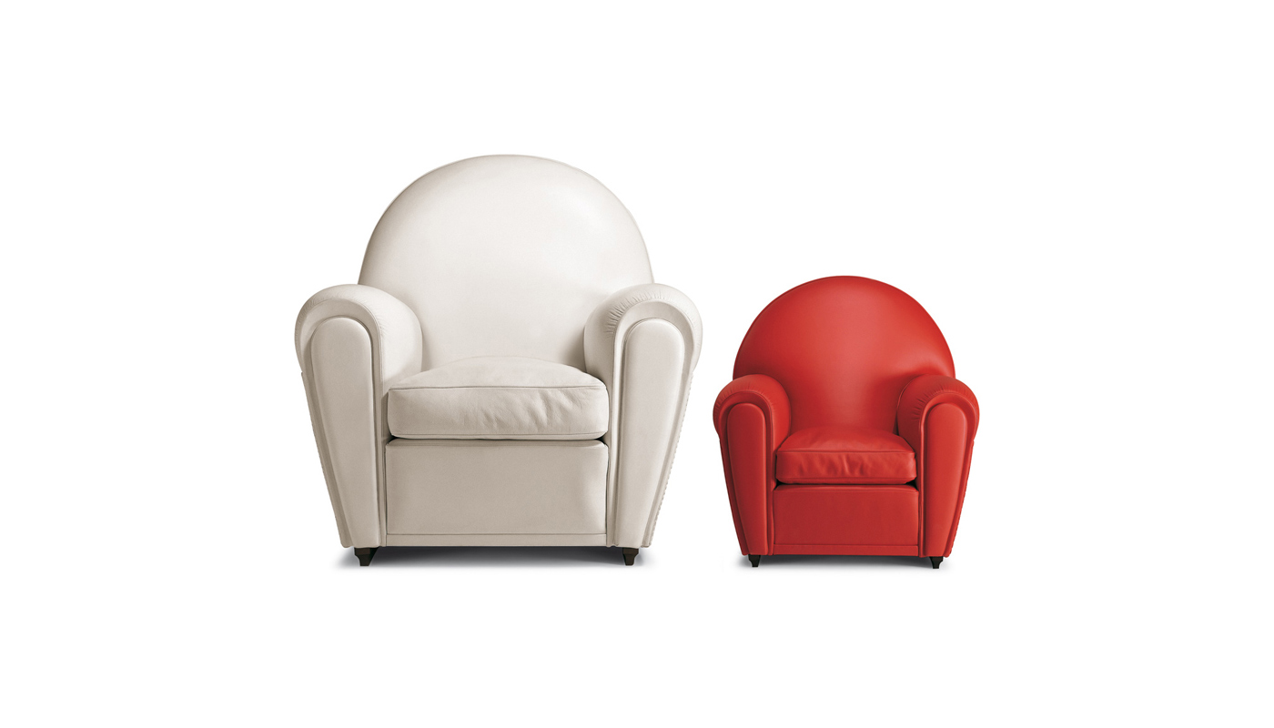 Baby Vanity Fair Lounge Chair by Poltrona Frau - Switch Modern