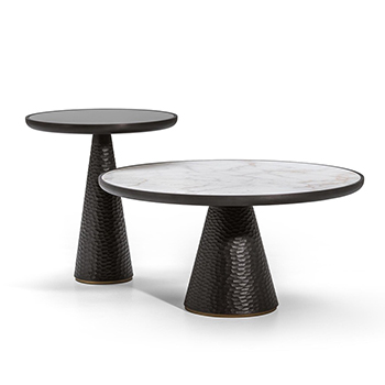 Duo Coffee Table - Pedestal Base