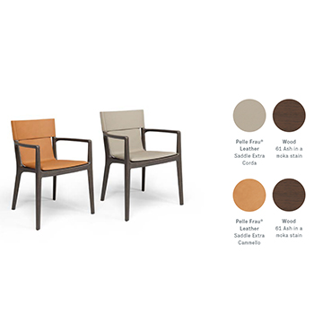 Isadora Dining Chair with Arms - Quickship