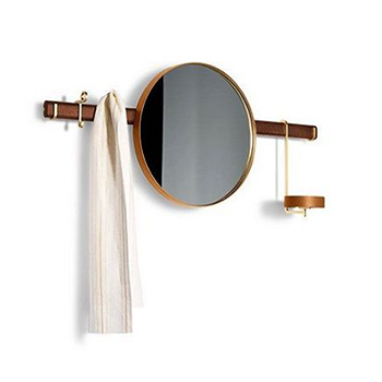 Ren Wall Mirror with Hangers