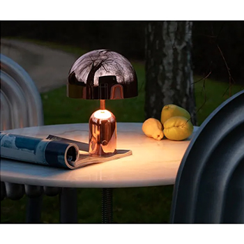 Bell Portable Table Lamp LED - Copper