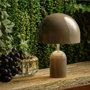 Bell Portable Table Lamp LED - Taupe