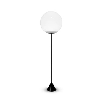 Globe Cone Slim  Floor Lamp LED - Opal