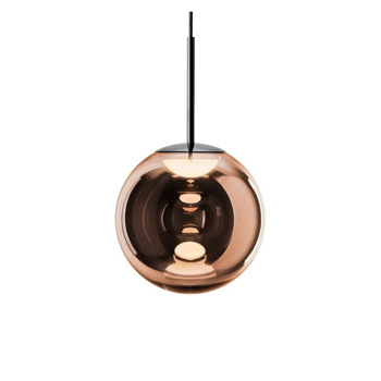 Globe Suspension Light LED - Copper