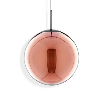 Globe Suspension Light LED - Copper