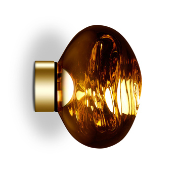 Melt Mini Wall Light - Gold