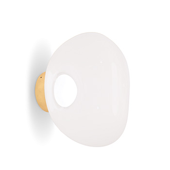 Melt Mini Wall Light - Opal/Gold