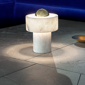 Stone Portable Table Lamp LED