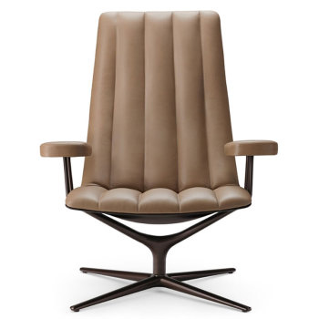 Healey Lounge Chair with Armrests