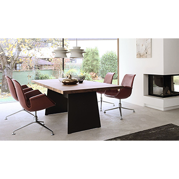 Tadeo Dining Table - Pannel Legs