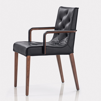 Leslie Dining Chair with Arms
