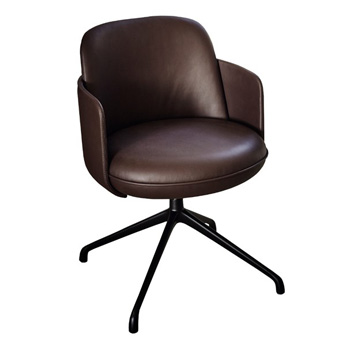 Merwyn Dining Chair with Arms - Swivel
